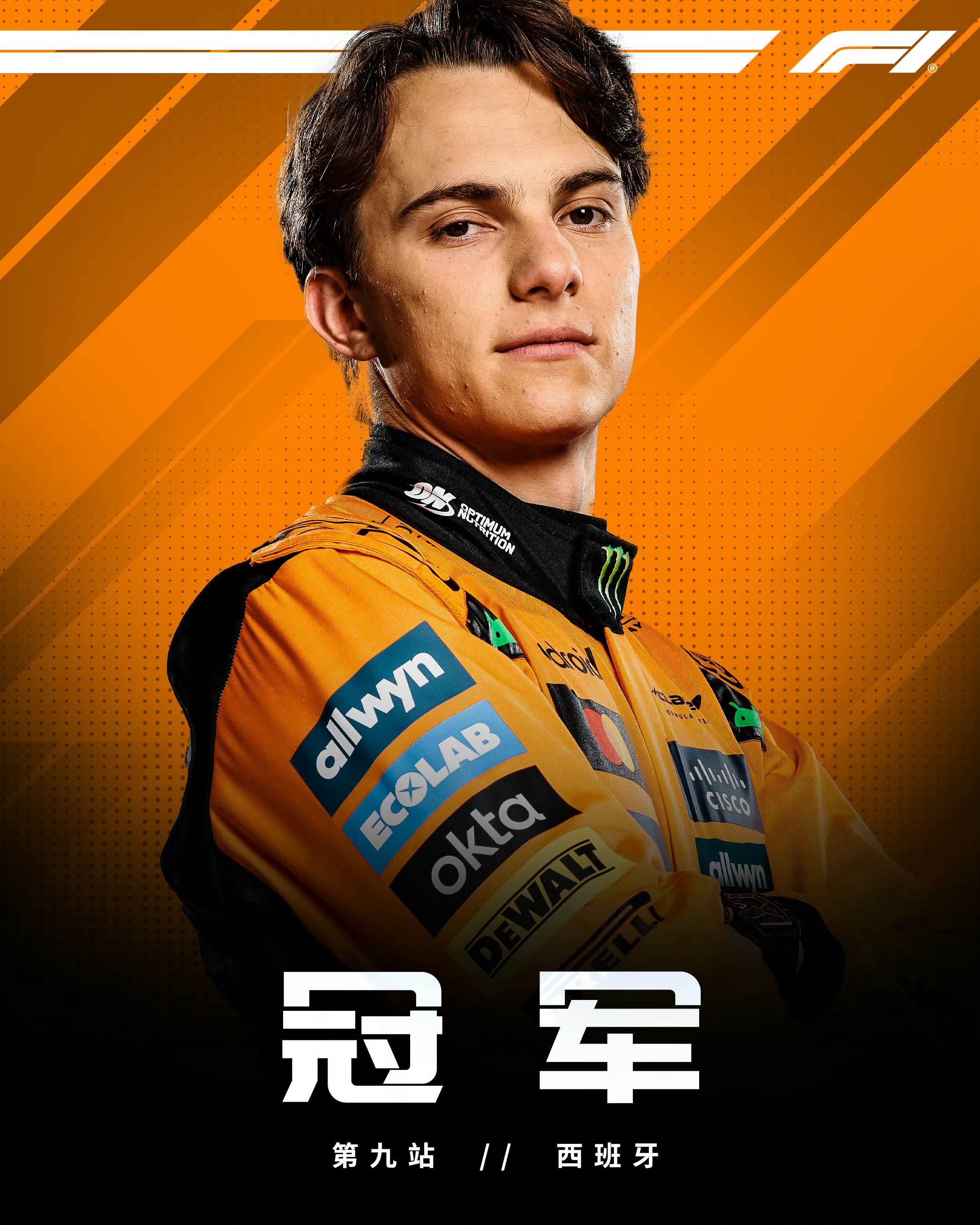 索伯车队绝杀红牛二队,诺里斯刷新纪录 索伯车队绝杀红牛二队,诺里斯刷新纪录